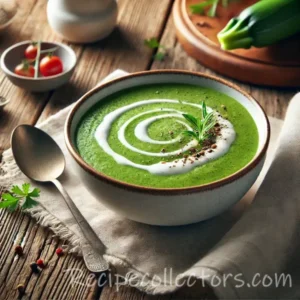 Creamy Herb Zucchini Soup with Fresh Herbs